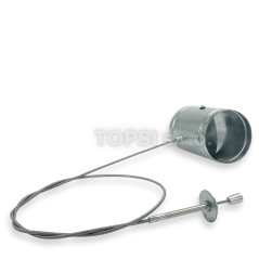 Klapka ø100 mm s bovdenem
