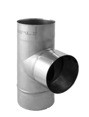 Nerezový T-kus 90°  Ø150 mm