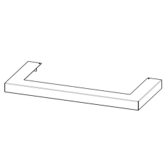 RÍMSA pre designový krb