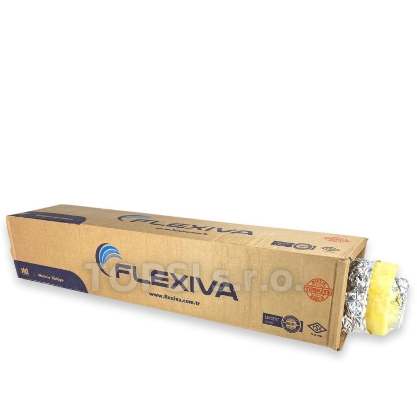 Izolovaná flexi hadica 100mm / 10m