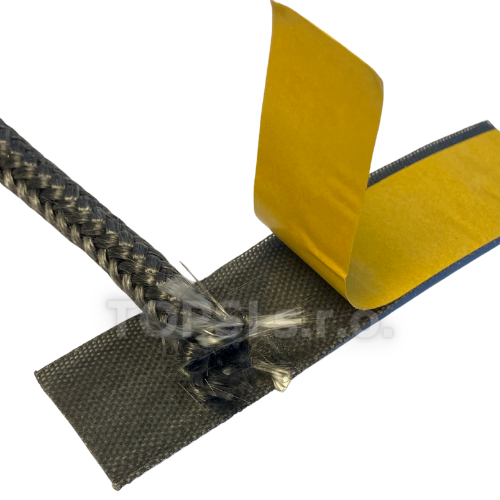 Ukončovací páska na kamnářské šňůry (cena za 10 cm)