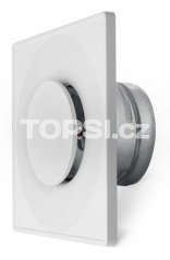 Ventilační talíř Darco ASKV ø100mm - bílý  (sací / výdechový)