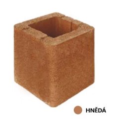 Betowa - Prodlužovací díl komínu (hnědý)