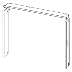 Romotop - Rámek H3LE RAM11 krycí