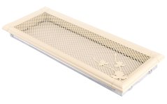 Krbová mřížka RETRO 16x45cm slonová kost