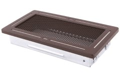Krbová mriežka TREND 10x20cm hnedý brokát