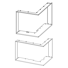 Romotop - RÁM IR(L)3LG RAM12 krycí