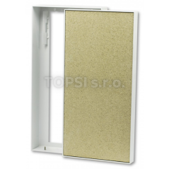 SILADOOR - revízny otvor pro krby (44,4 x 22 cm - montáž na výšku)