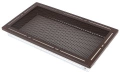 Krbová mriežka TREND 16x32cm hnedý brokát