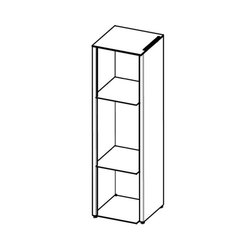 BOX ESQUINA H -  vysoký, ľavý