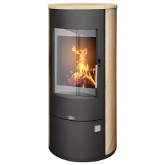 ABX - Aspen 7 (čierny korpus, opláštenie pieskovec)