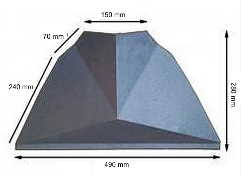 Deflektor do Uniflam / Invicta (ref. 700127)