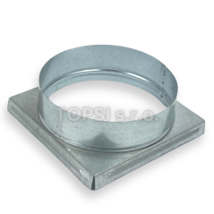 Redukce do mřížky 17x17 cm - ø150 mm