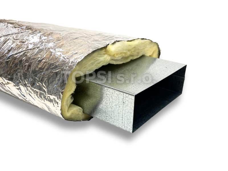 Izolácia pre obdľžnikové rozvody - 150x50 mm (10 m)