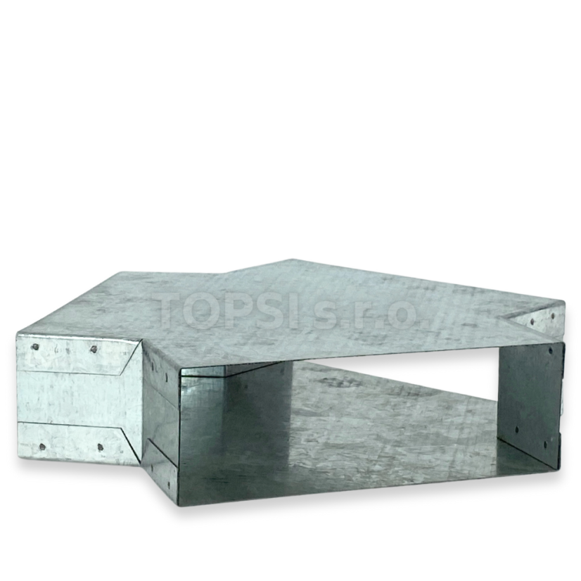 Rozdvojka 120° - 150x50 mm