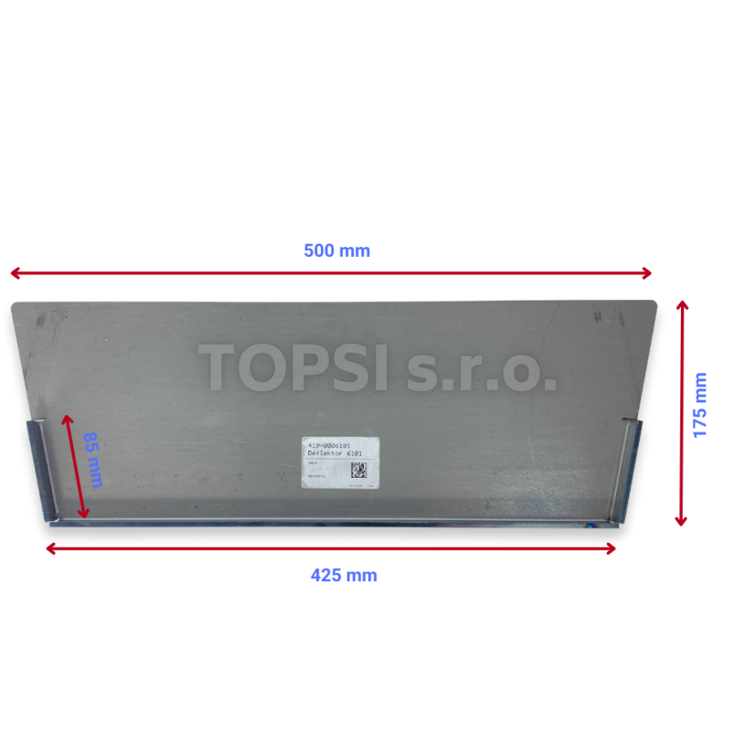 Deflektor do krbové vložky Blanzek 700