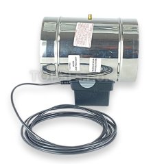 Tatarek - Ovládaná klapka pr. 100 mm bez těsnění pro teplovodné vložky