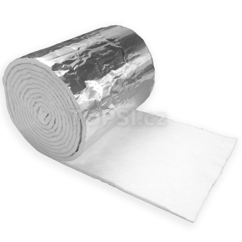Izolačná rohož SUPERWOOL s AL fóliou 610x13mm - dĺžka 1m