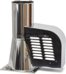 Komínový ventilátor STANDARD so štvorcovou podstavou ø150 mm