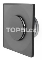 Ventilační talíř Darco ASKV ø100mm - černý  (sací / výdechový)