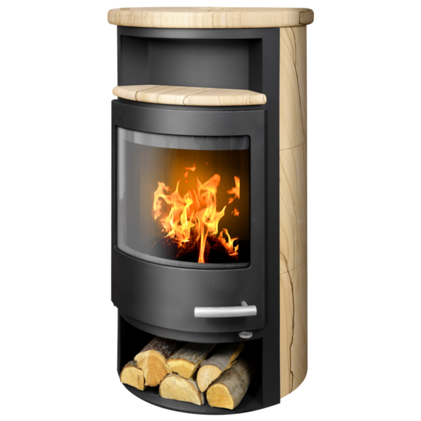 ABX - Apollo (černý korpus, opláštění pískovec)