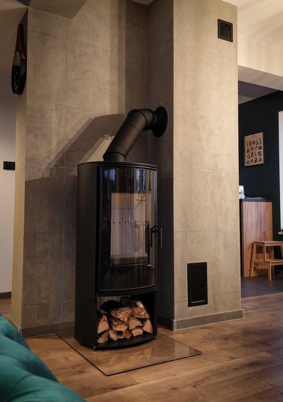 DEFRO Home Orbis Log - čierna