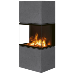 ELEKTRICKÝ Designový krb e-LERA C - Thermaline tmavý