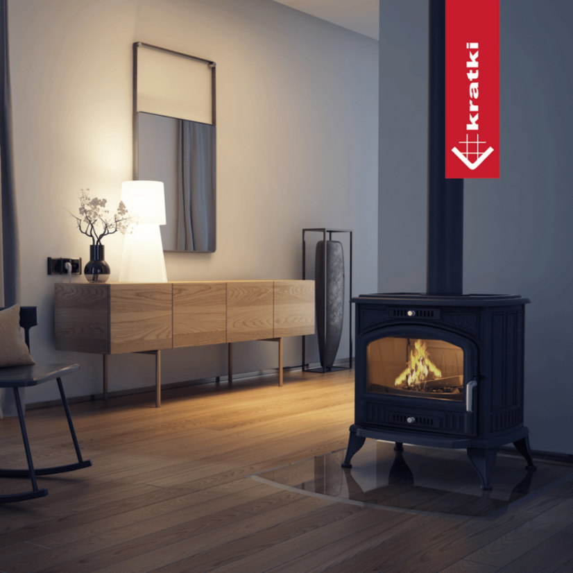 Kratki - Koza K6 TF (s ventilátorem) - Průměr odkouření: 130 mm