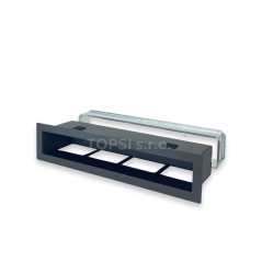 Ventlab V-Open 450x100mm čierny