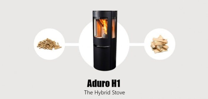 Aduro Hybrid H1 - hybridné kachle na drevo a pelety