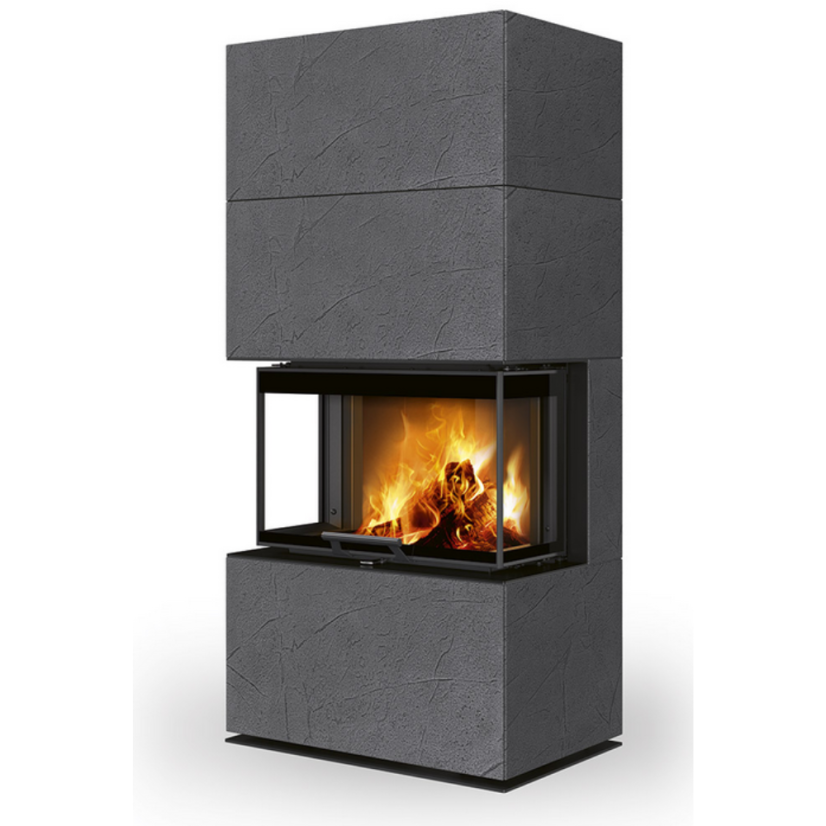 Designový krb CARA C - thermaline tmavý