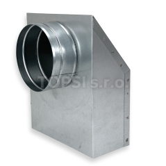 Redukce 90° / flex pr. 125 mm - 200x90 mm