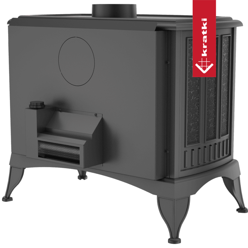 Kratki - Koza K9 TF (s ventilátorem) - Průměr odkouření: 130 mm