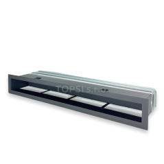 Ventlab V-Open 700x100mm čierny