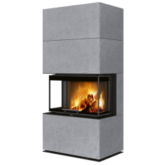 Designový krb CARA C - thermaline svetlý