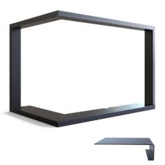 Defro Home - Krycí rámik M30 ke krbové vložce Intra SM BP/BL