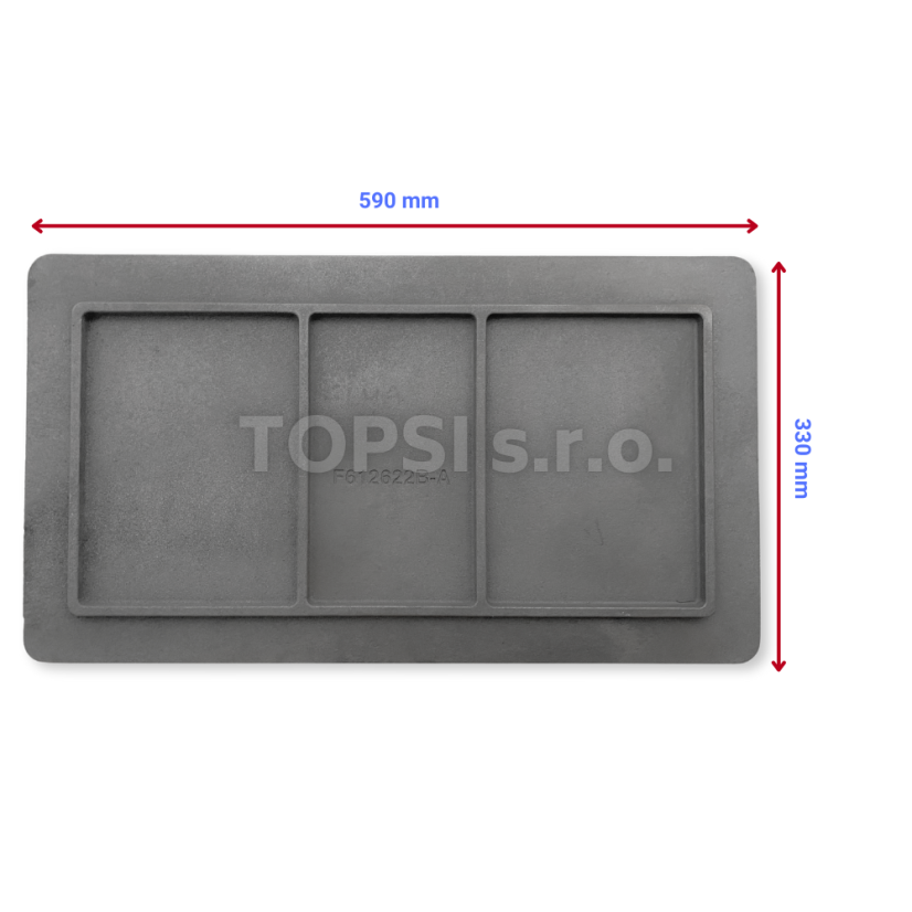 Deflektor do kachlí Invicta Alma (ref. 612622)