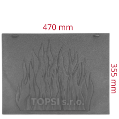 Zadná stena do Uniflam 700 Standard / Selenic  (ref. 700361)