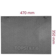 Zadná stena do krbových vložiek Uniflam 700 (ref. 700893)