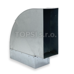 Koleno 45-90° regulovatelné - 200x90 mm