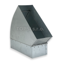Koleno 25-45° regulovatelné - 200x90 mm