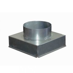 Redukce pro mřížku MODERN 21x21 cm - Ø 100 mm