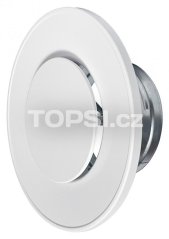 Ventilačný tanier Darco ASV ø100mm - biely (sací / výdychový)