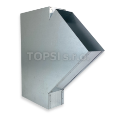 Rozdvojka 45° - 200x90 mm