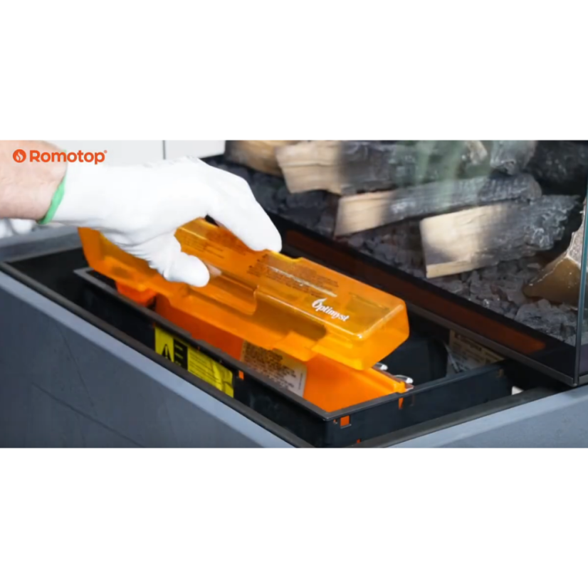 ELEKTRICKÝ Dizajnový krb e-LERA C - kameň