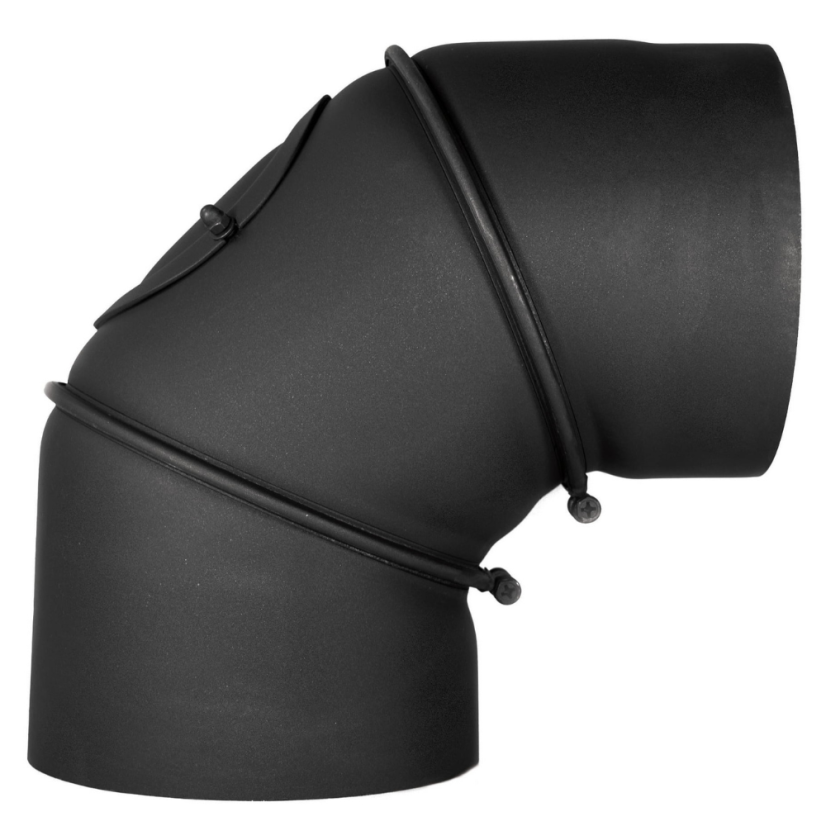 Ocelové (2 mm) - Koleno regulovatelné 0-90° / Ø150 mm