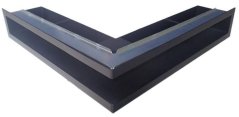 Ventlab rohový 500x500mm/100mm černý