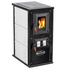 KVS Moravia - VSP 9110 SIMON (biela briliant s drevenými úchytmi)