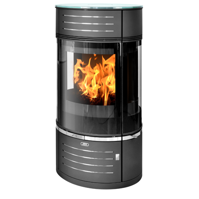 ABX - Atrium 9  (černý korpus, opláštění černý plech)