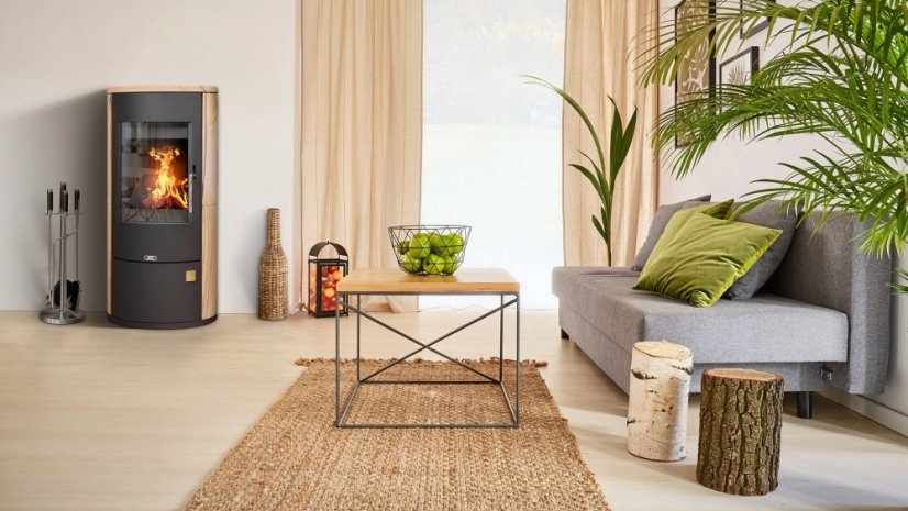 ABX - Aspen 5 (čierny korpus, opláštenie pieskovec)